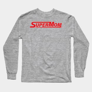 retro classic Super Mom Long Sleeve T-Shirt